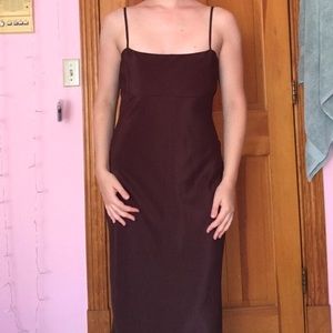 Vintage dress low-back, low-cut, handmade, elegant